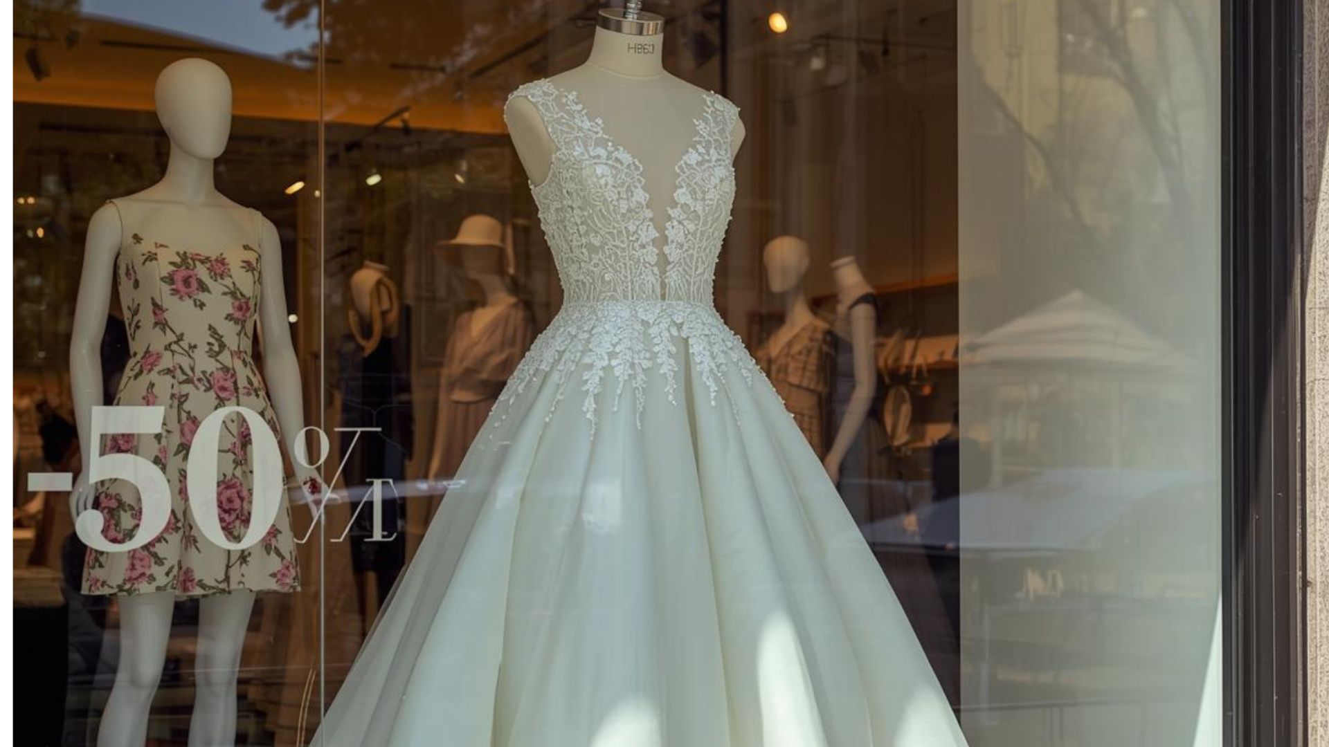 Choisissez une robe "sample" ou de seconde main